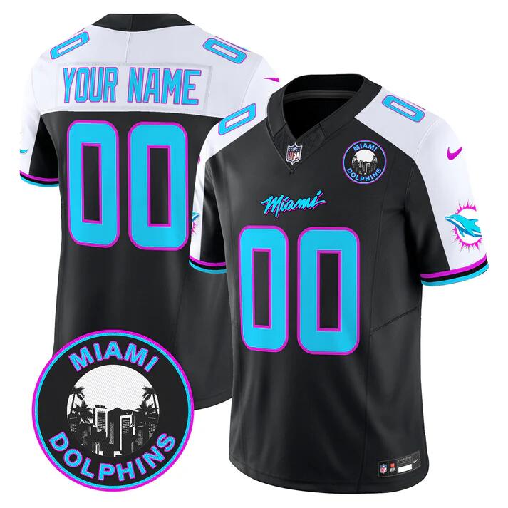 Custom Miami Dolphins Vapor F.U.S.E. Limited Jersey